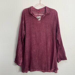 Scandal Tunic Blouse Lightweight Women's  M/L